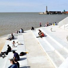 Completed Revetment - Margate Flood and Coast Protection Scheme