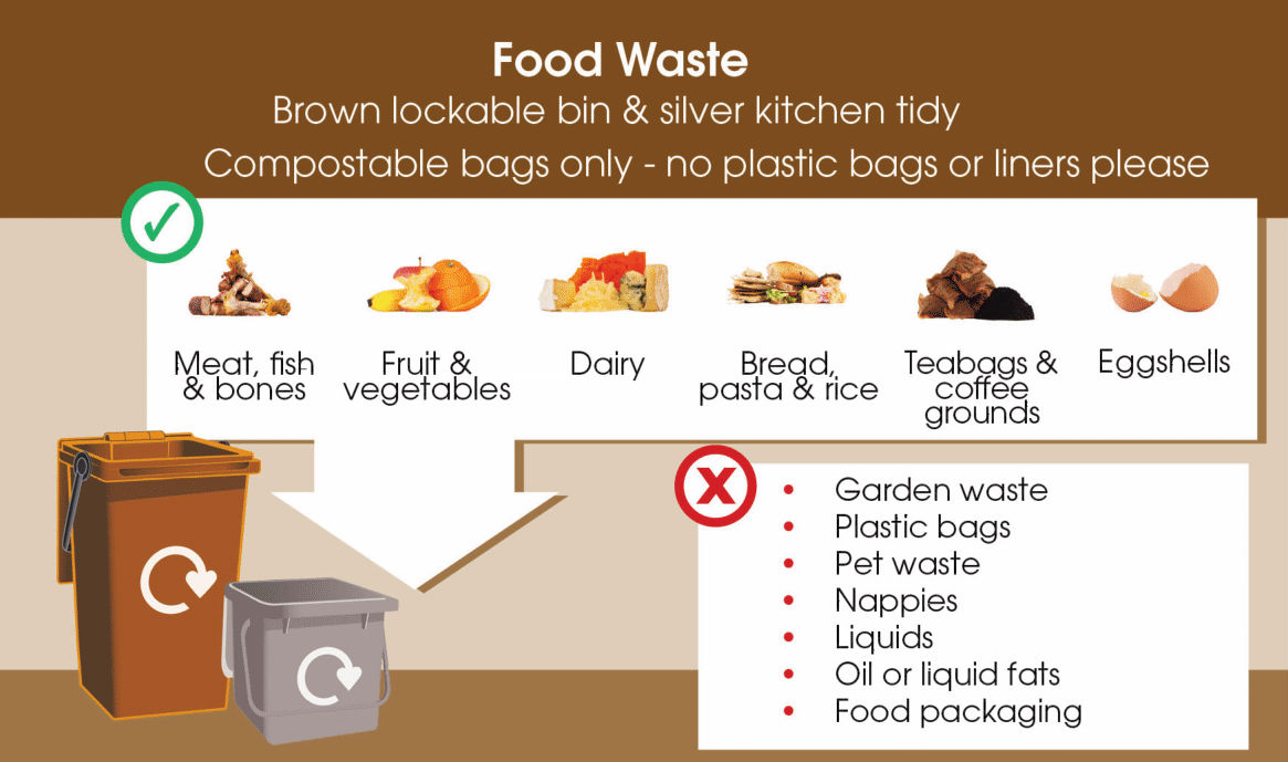 How To Use Food Waste Bins at Aurora Mcdonald blog
