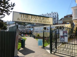 Entrance to The Pavillion & Garden on the Sands
