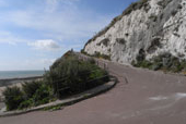 Road leading down to Stone Bay