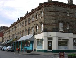 Shops along Station Road