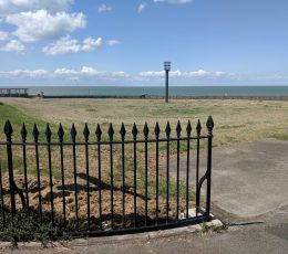 Fort Crescent overlooking the sea