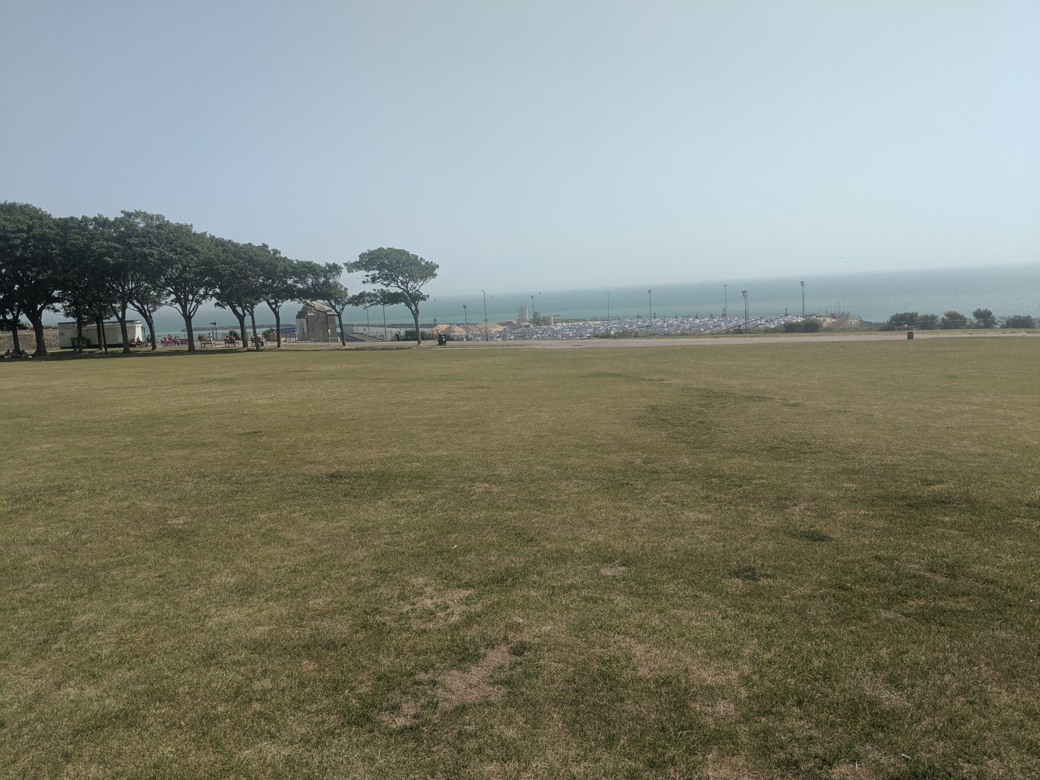 Large green open space