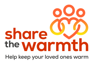 Share the warmth logo