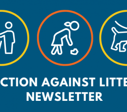 Action Against Litter Newsletter graphic