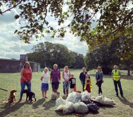 Northdown Park Litter pick