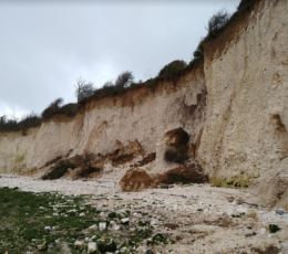 Image of a cliff fall