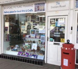 The shop front of Birchington Framing Centre