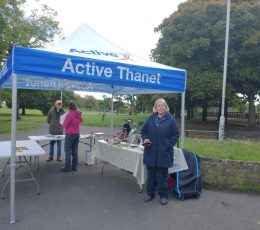 Active Thanet stall