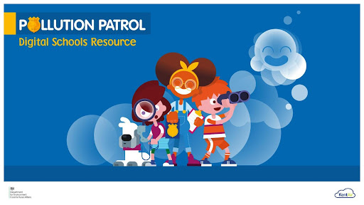 Pollution Patrol Digital Schools Resource logo 