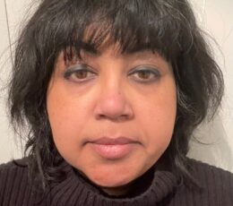A picture of a lady named Jess Mookherjee