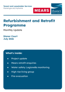 Front cover Staner Court newsletter July 2026