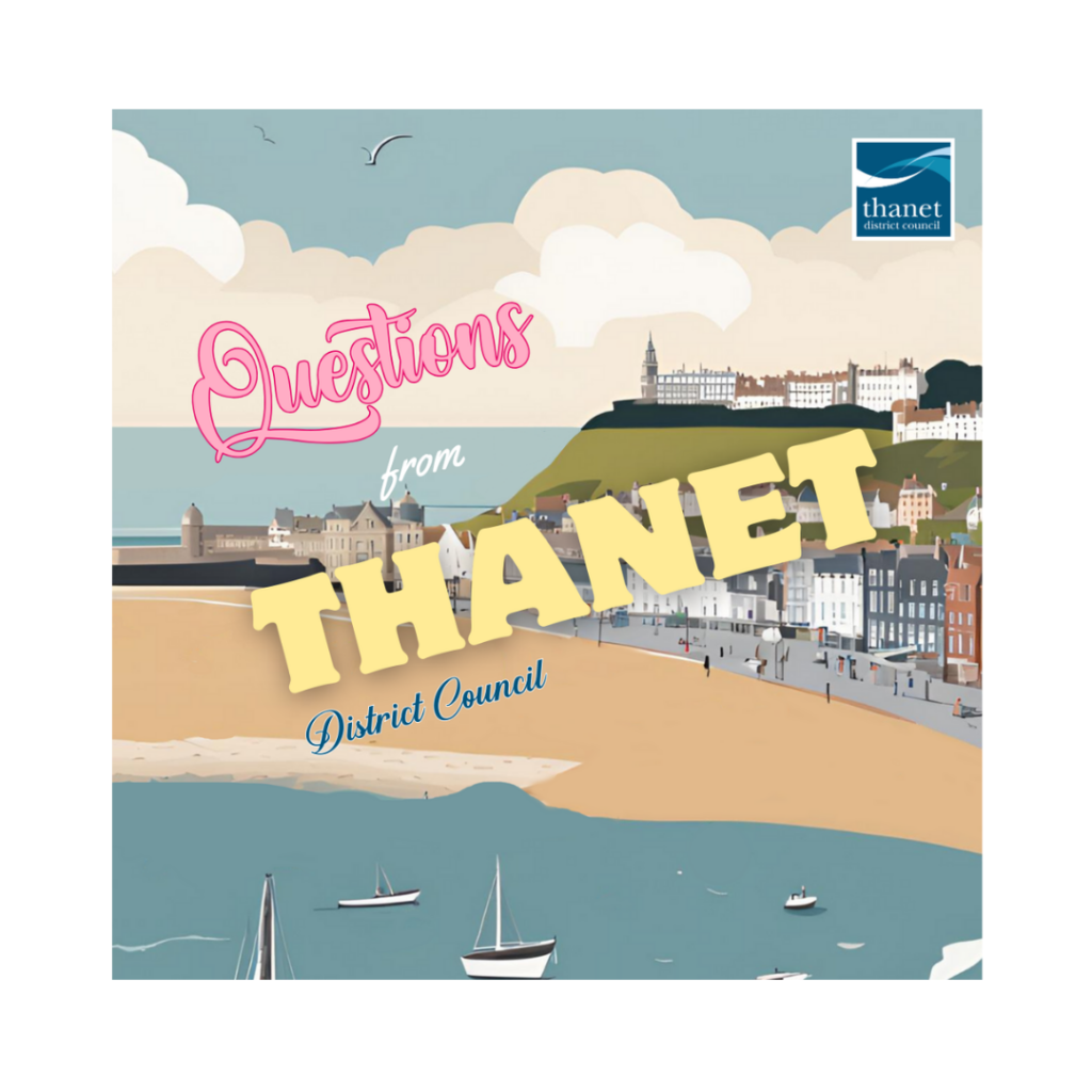 Questions from Thanet District Council on illustrated seaside postcard