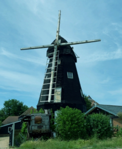 Exterior of Sarre Windmill.