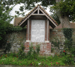 memorial at St Mary Magdalene church