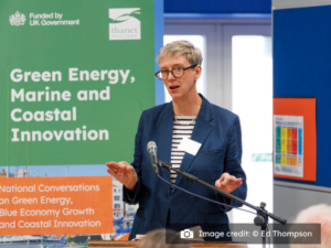 Image of Polly Billington at the Green Campus event in Ramsgate.
